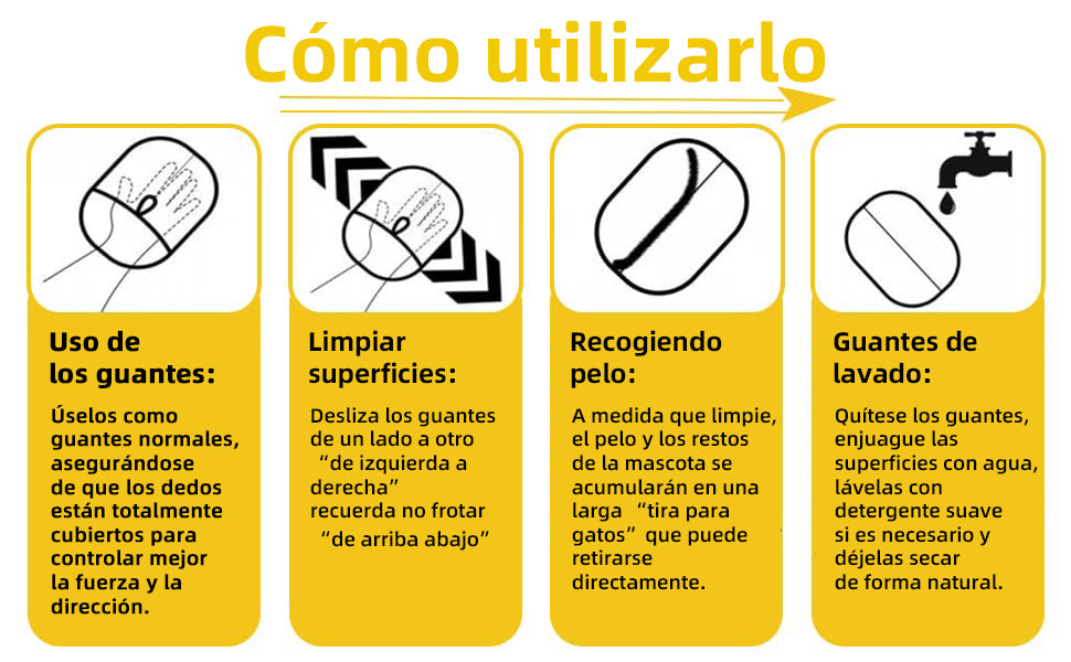 Guante QuitaPelos (Pago Anticipado)