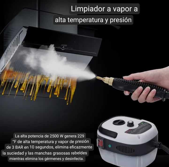 Limpiador A Vapor Presión 2500w - Premium