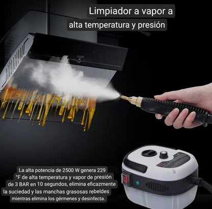 Limpiador A Vapor Presión 2500w - Premium