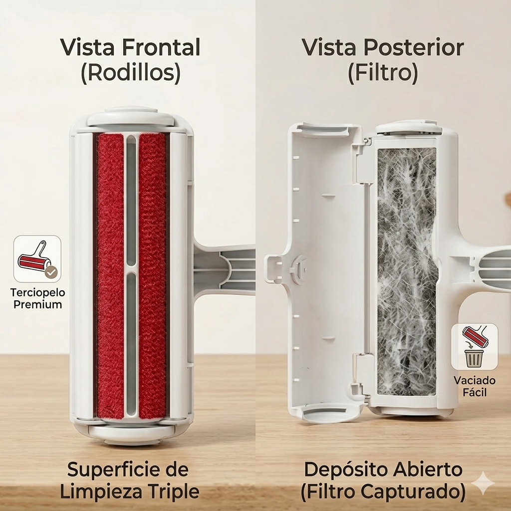 Rodillo Quitapelos Reutilizable