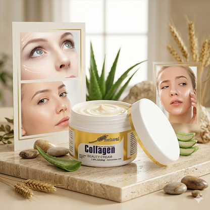 Crema Facial Blanqueadora e Hidratante con Colágeno - Flower Secret