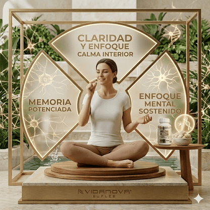 Melena de Leon Fortificada + Magnesio L-Treonato - 60 capsulas