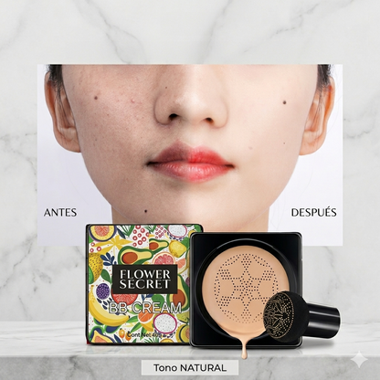 Base Maquillaje De Alta Cobertura - Flower Secret (Tonalidad 2/NATURAL)