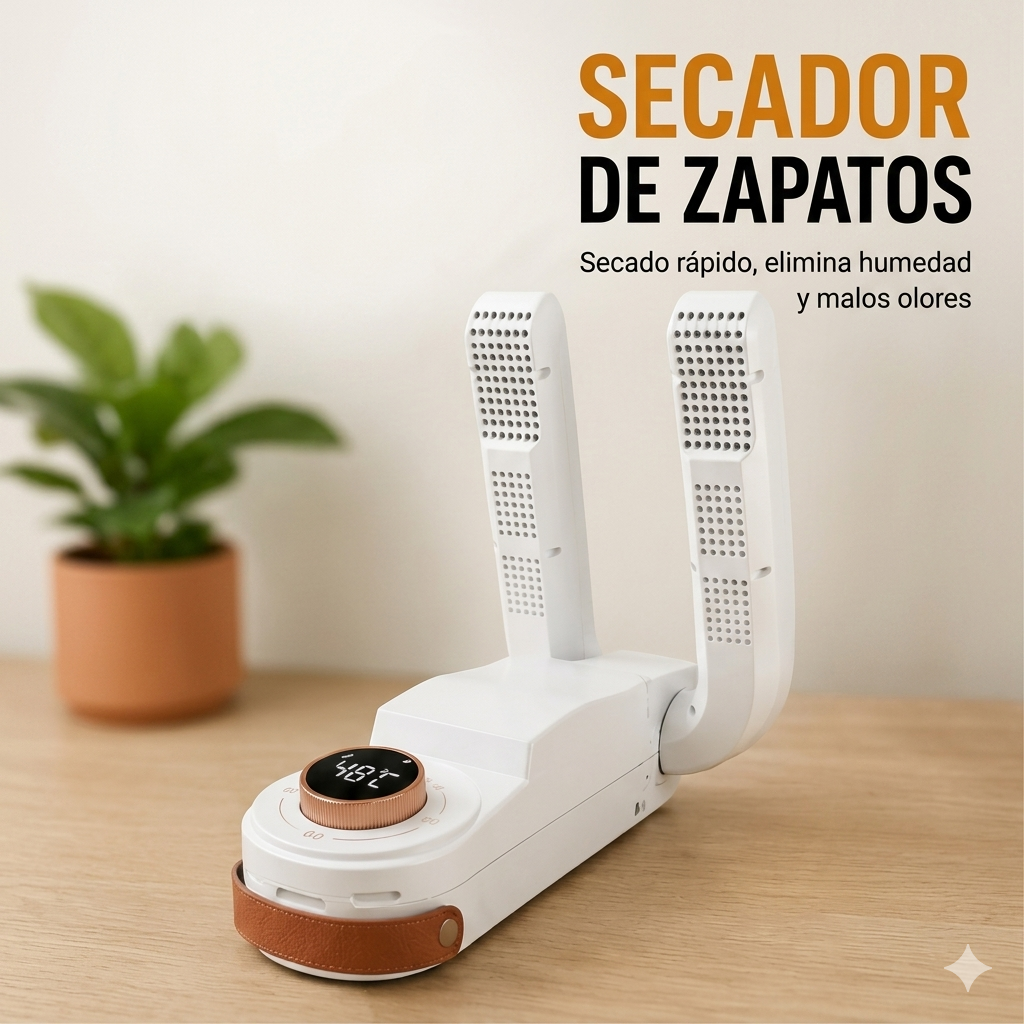 Secador Eléctrico de Zapatos – Secado Rápido y Seguro