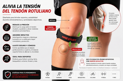 Banda Deportiva para Tendon Rotuliano