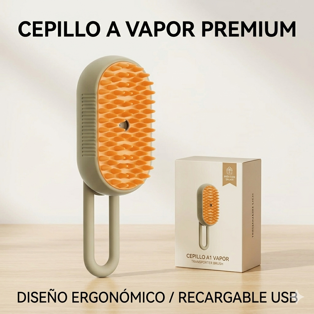 Cepillo Vaporizador para mascotas USB